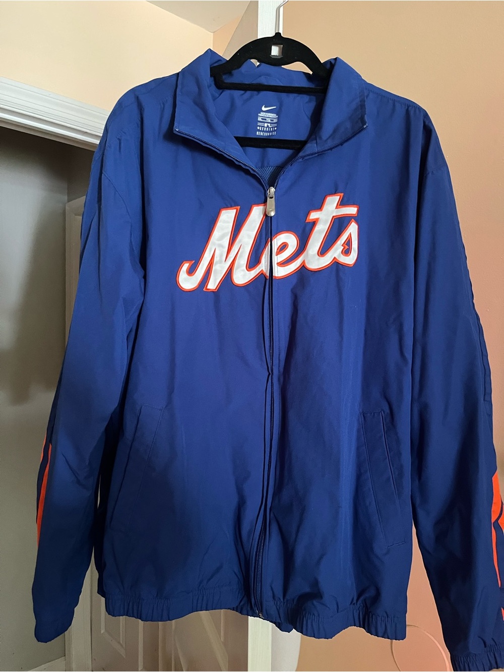 Men’s Nike NY Mets zip up windbreaker size XXL